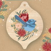 Christmas Bauble | Christie Williams | Blue Wren